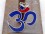 PA189 Pendentif Tibétain Argent Massif Om