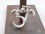 PA194 Pendentif Argent Massif Om Sanskrit