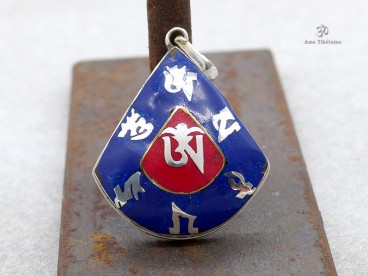 PA213 Pendentif Argent Massif Mantra Om
