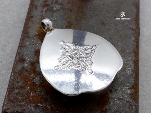 PA204 Pendentif Argent Massif Bhairab