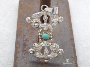 PA376 Pendentif Argent Massif Dorje Vajra