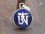 PA383 Pendentif Argent Massif Om