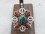 PA224 Pendentif Tibétain Argent Massif Turquoise Corail Double Dorje