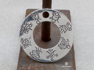 PA259 Pendentif Argent Massif Astamangala