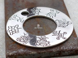 PA259 Pendentif Argent Massif Astamangala