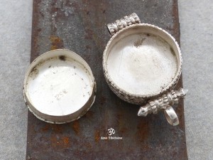PA362 Pendentif Argent Massif Ghau Om