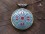 PD86 Pendentif Tibétain Dorje Yeux de Bouddha
