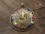 PD69 Pendentif Tibétain Om Mantra 