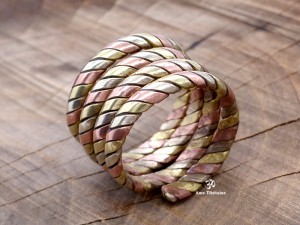 BD03 Bague Tibétaine 3 Métaux 