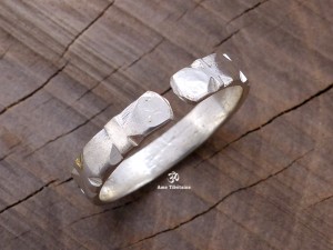 BD70 Bague Mantra Tibétain Om Mani Padme Hum