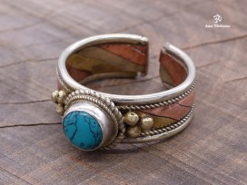 BD77 Bague Tibétaine