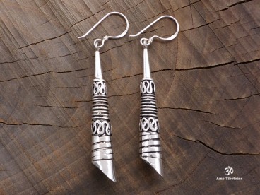 BdOA01 Boucles d’Oreille Argent Massif 