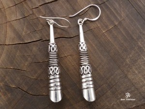 BdOA01 Boucles d’Oreille Argent Massif 