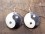 BdOD04 Boucles d’Oreille Tibétaines Yin Yang