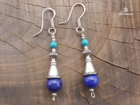 BdOD27 Boucles d’Oreille Tibétaines