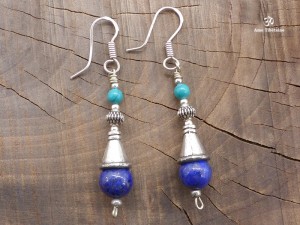 BdOD27 Boucles d’Oreille Tibétaines