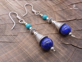 BdOD27 Boucles d’Oreille Tibétaines