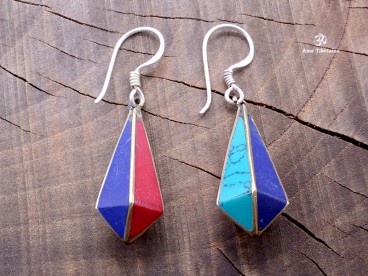 BdOD29 Boucles d’Oreille Tibétaines