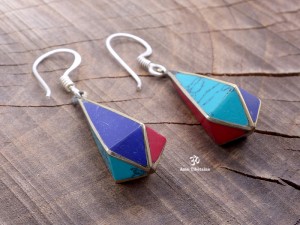 BdOD29 Boucles d’Oreille Tibétaines