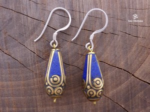 BdOD37 Boucles d’Oreille Tibétaines