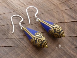 BdOD37 Boucles d’Oreille Tibétaines