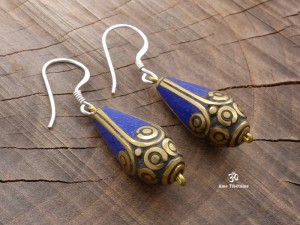 BdOD37 Boucles d’Oreille Tibétaines