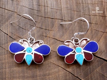 BdOD50 Boucles d’Oreille Tibétaines