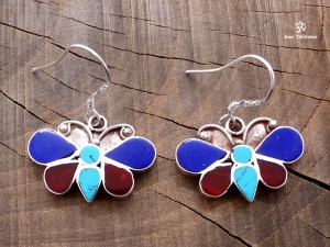 BdOD50 Boucles d’Oreille Tibétaines