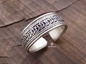 BD81 Bague Tibétaine Filigrane