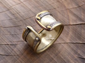 BD19 Bague Mantra Tibétain Om Mani Padme Hum