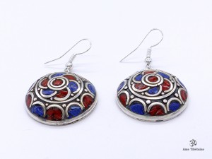 BdOD54 Boucles d’Oreille Tibétaines