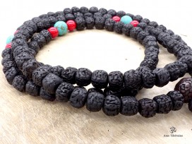 Mala166 Mala de Prières Rudraksha