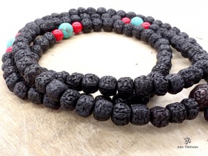 Mala166 Mala de Prières Rudraksha