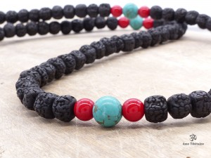 Mala166 Mala de Prières Rudraksha