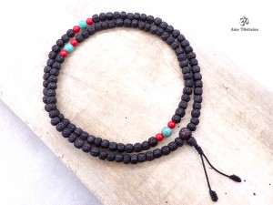 Mala166 Mala de Prières Rudraksha