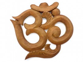 Om17 Om Ganesh en Bois