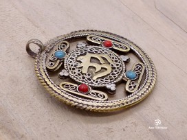 PD81 Pendentif Om Kalachakra