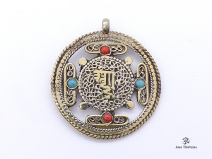 PD81 Pendentif Om Kalachakra