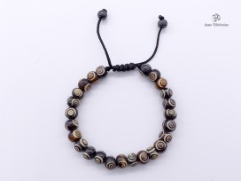 BrMala11 Bracelet Mala Os de Buffle