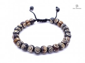 BrMala11 Bracelet Mala Os de Buffle