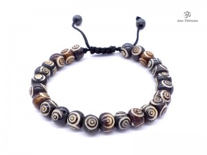 BrMala11 Bracelet Mala Os de Buffle