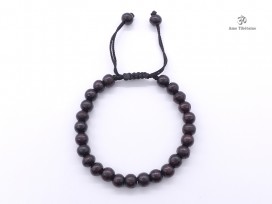 BrMala198 Bracelet Mala Bois de Rose 8 mm