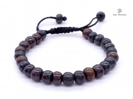 BrMala201 Bracelet Mala Os de Buffle