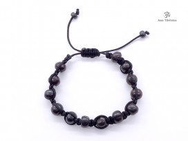 BrMala212 Bracelet Shambhala Os de Buffle