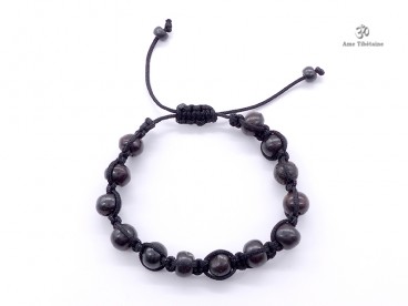BrMala212 Bracelet Shambhala Os de Buffle