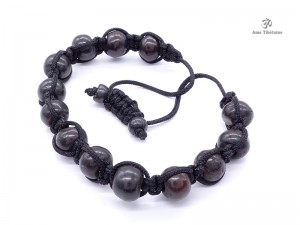 BrMala212 Bracelet Shambhala Os de Buffle