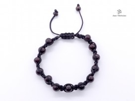 BrMala212 Bracelet Shambhala Os de Buffle