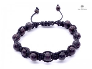BrMala212 Bracelet Shambhala Os de Buffle