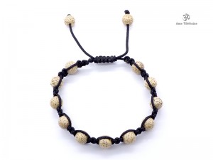 BrMala314 Bracelet Shambhala Graines de Lotus