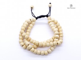 BrMala17 Bracelet Mala Os de Buffle